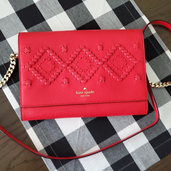 NWOT Kate Spade Red Purse - Picture 1 of 5